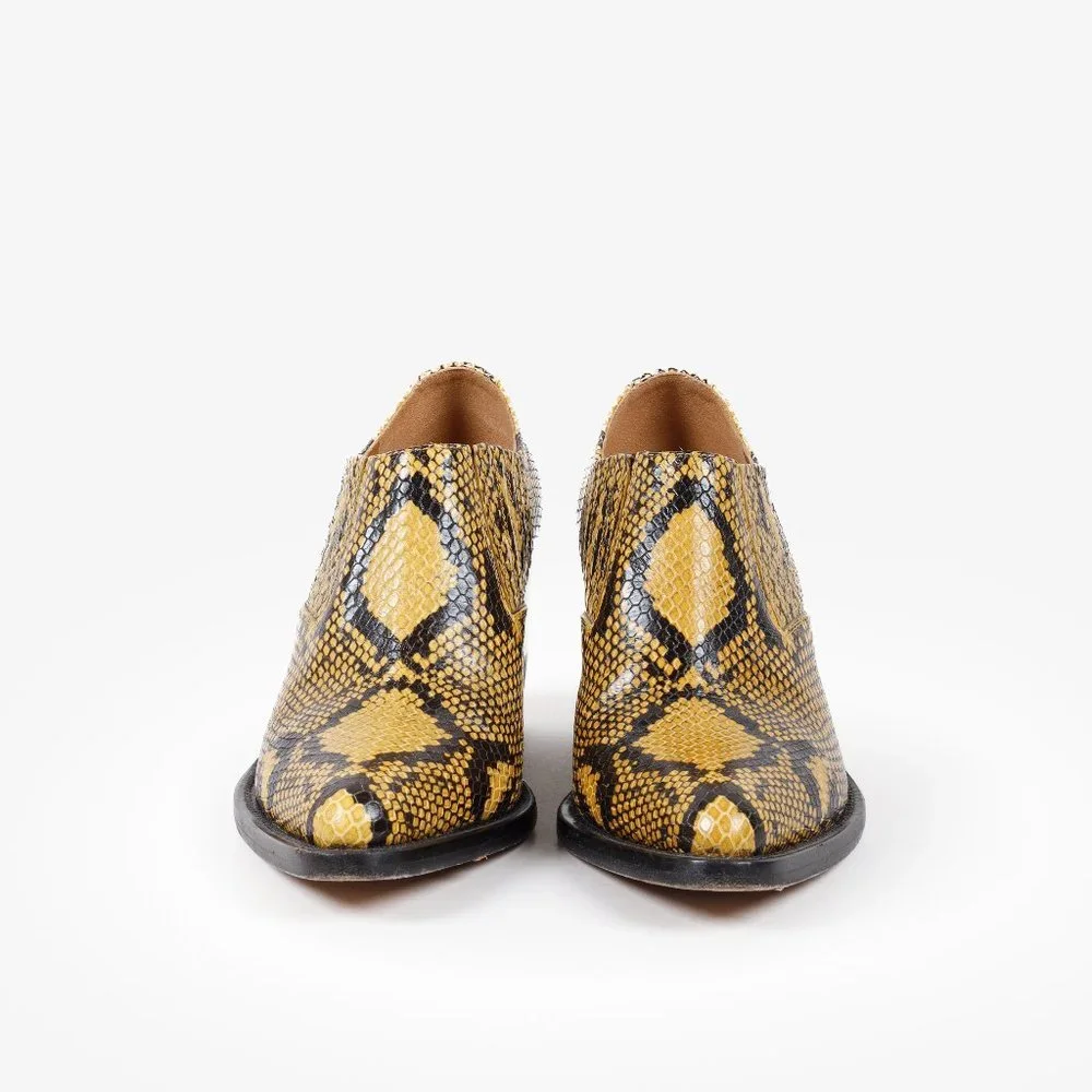 Chloé Rylee Short Python Boots - Picture 2 of 9